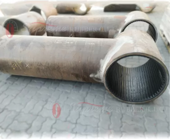 Rubber-lined industrial tank for corrosion protection