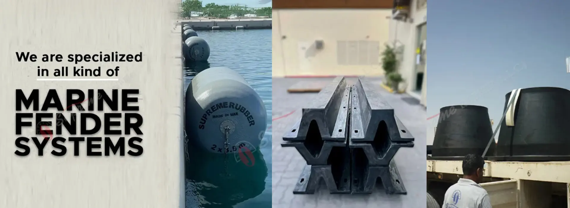 Marine fender systems
